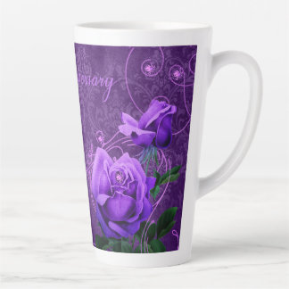 Tasse Latte Joyeux anniversaire