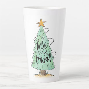 Tasse Latte Joyeux Noël 