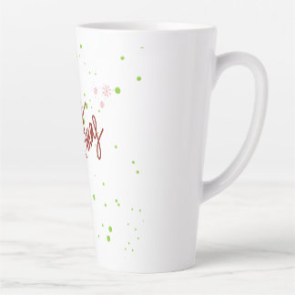 Tasse Latte Joyeux Noël