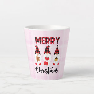 Tasse Latte Joyeux Noël - Buffalo nus plaid