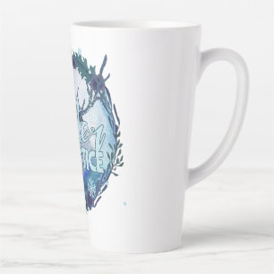 Tasse Latte Joyeux Solstice D'Hiver - Célébrer La Saison