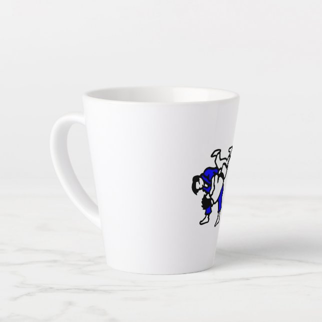 Tasse Latte Judo (Angle gauche)