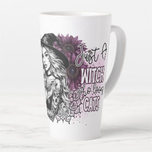Tasse Latte Juste Une Sorcière
