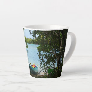 Tasse Latte Kayaking aux îles Virgin