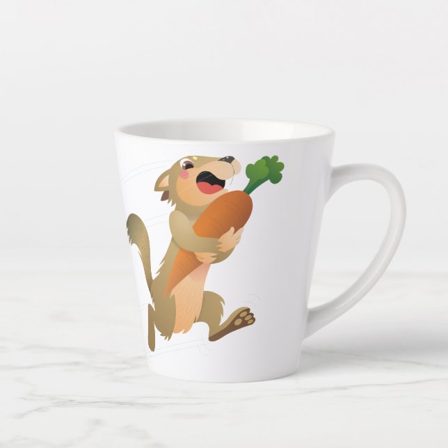 Tasse Latte Kelossus, Happy Topher Gopher (Droite)