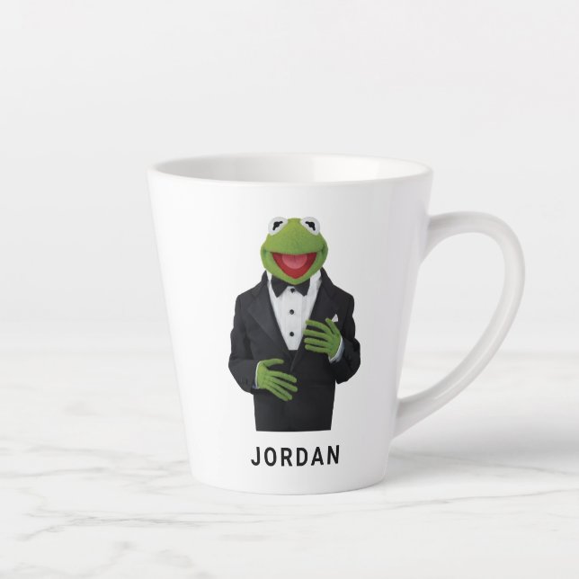 Tasse Latte Kermit dans un costume (Droite)