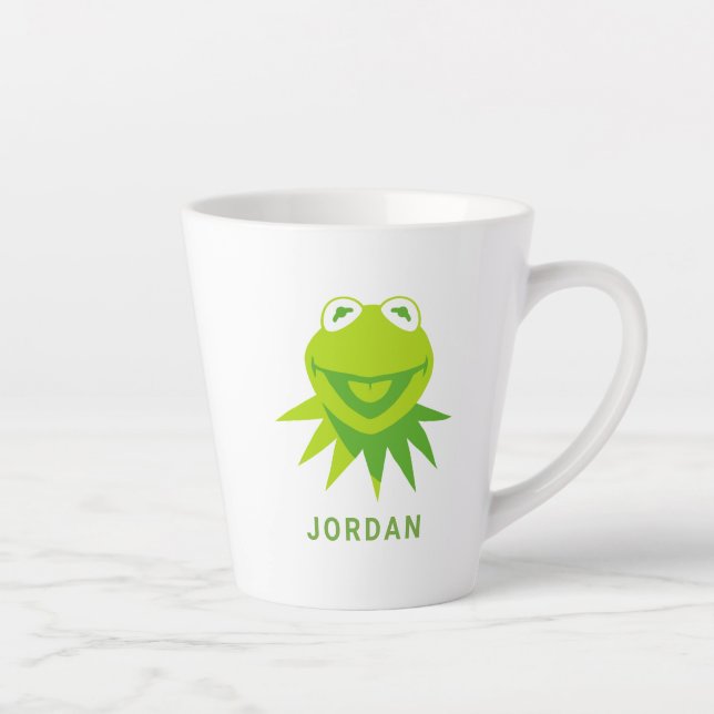 Tasse Latte Kermit la grenouille souriante (Droite)