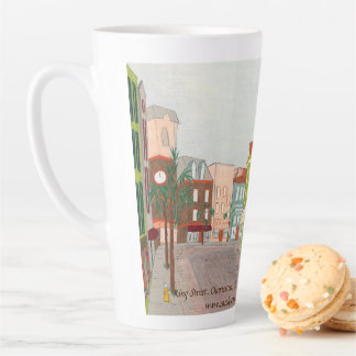 Tasse Latte "King Street, Charleston, SC 1990" en latte