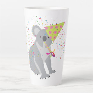 Tasse Latte Koala - Animaux ayant une fête