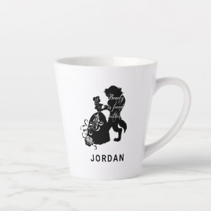 Tasse Latte La Beauté Et La Bête  La beauté se trouve à l'