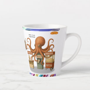 Tasse Latte La cabane de snacks du cirque d'Otto
