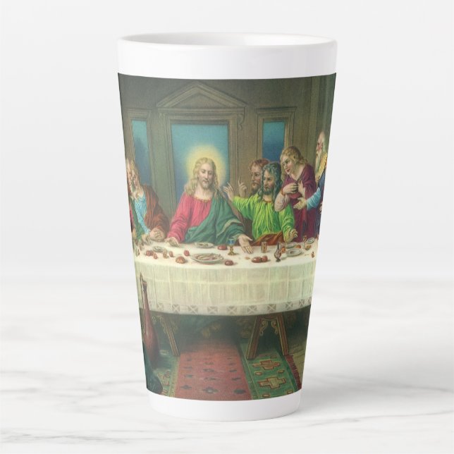 Tasse Latte La Dernière Cène Originaire de Léonard de Vinci (Devant)