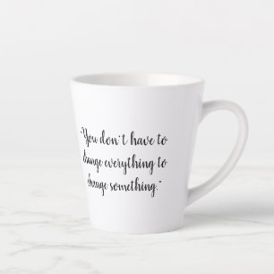 Tasse Latte La dernière vague de changements de Mama Kim