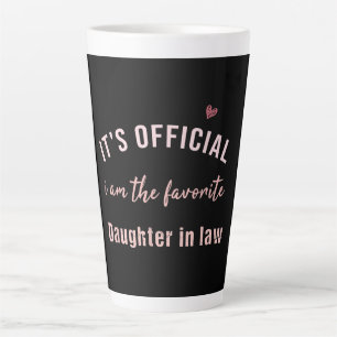 Tasse Latte La Fille En Droit Anniversaire Noël De Mor