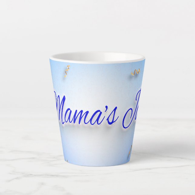 Tasse Latte La joie de maman (Devant)
