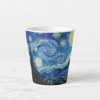 Tasse Latte La nuit étoilée (1889) par Vincent Van Gogh