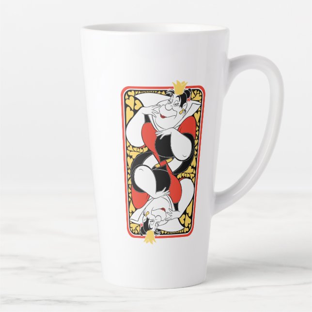 Tasse Latte La Reine des Coeurs| Cartes (Droite)