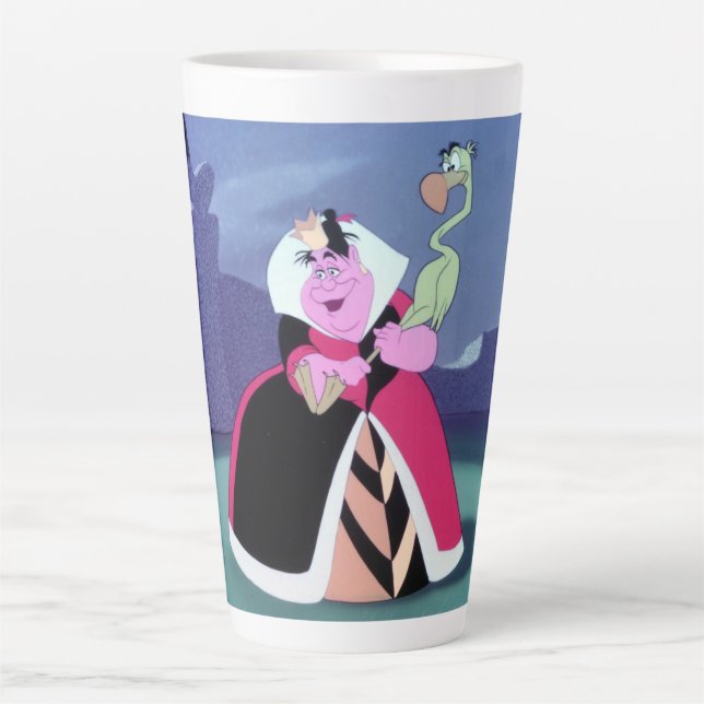 Tasse Latte La Reine des Coeurs| Son sourire malveillant (Devant)