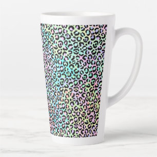 Tasse Latte La série Iridescent Leopard Design 5