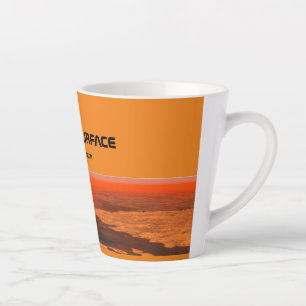 Tasse Latte La surface de Titan
