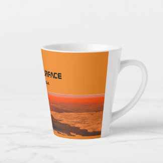 Tasse Latte La surface de Titan