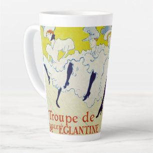 Tasse Latte La Troupe de Mlle Eglantine par Toulouse Lautrec