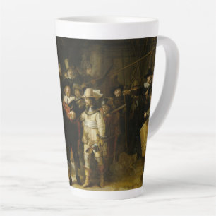 Tasse Latte La Veille nocturne de Rembrandt
