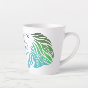 Tasse Latte La vérité est comme un lion