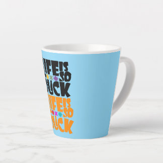 Tasse Latte la vie est si canard