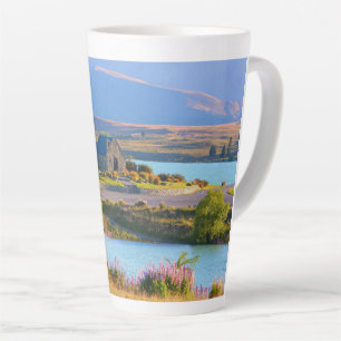 Tasse Latte Lac pittoresque Tekapo
