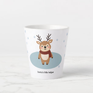 Tasse Latte L'Aide de Père Noël