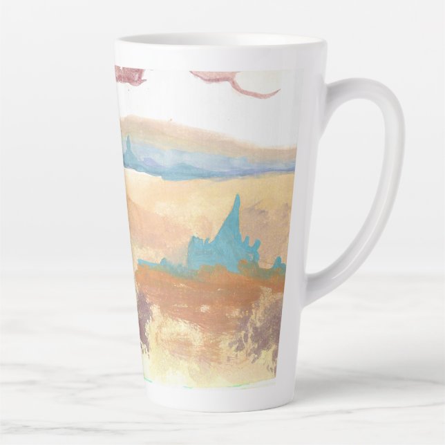 Tasse Latte L'air que je respire par AnyaC (Droite)