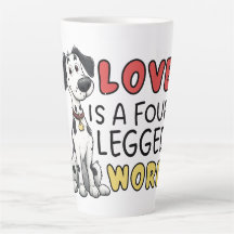 L'amour de dalmatien est un mot de quatre lettres