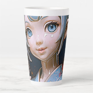 Tasse Latte Lantern Festival Porcelain Waifu