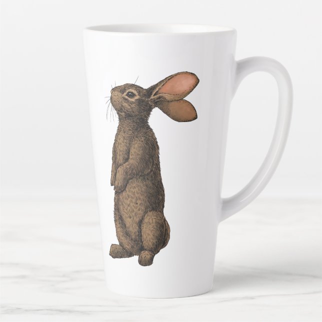 Tasse Latte Lapin (Droite)