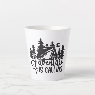 Tasse Latte L'aventure vous appelle