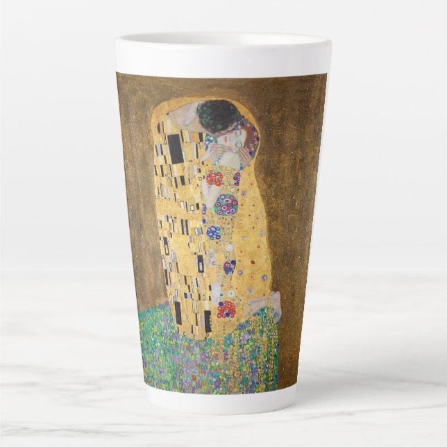 Tasse Latte Le baiser de Gustav Klimt (Devant)