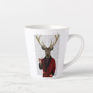 Tasse Latte Le cerf dans sa veste fumante