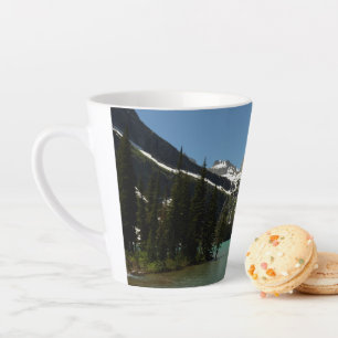 Tasse Latte Le lac Grinnell au parc national des Glaciers