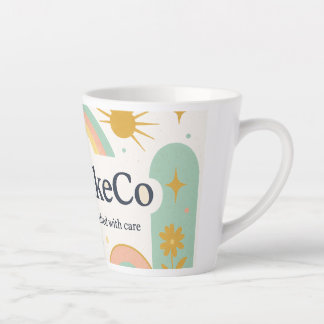 Tasse Latte Le logo de Keepsaké Co.