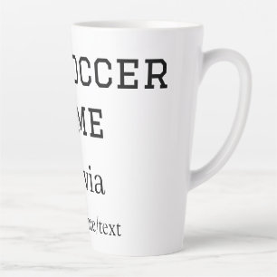 Tasse Latte le nom du jeu de football coupe du monde fifa anné