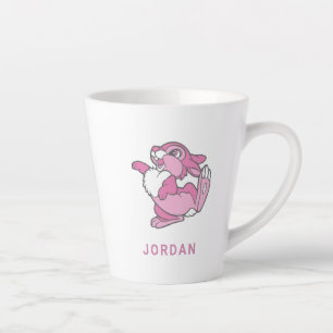Tasse Latte Le pouce de Bambi en rose