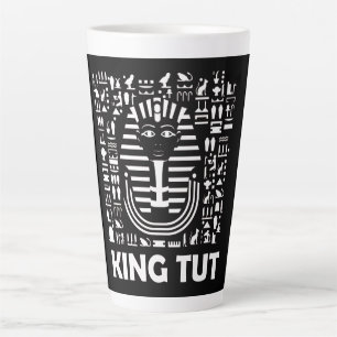 Tasse Latte Le roi tut pharaon égyptien Hiéroglyphe Alphabet