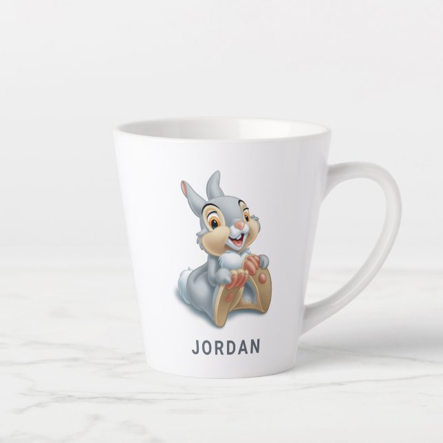 Tasse Latte Le Thumper de Bambi tient ses pieds (Droite)