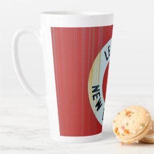 Tasse Latte Lehigh & New England Railroad 583 Boxcar Caboose