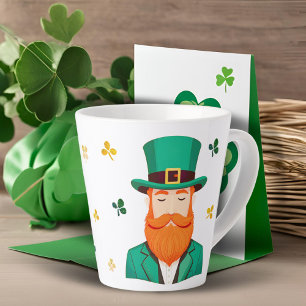 Tasse Latte Leprechaun Clover Shamrock Patrick's Day