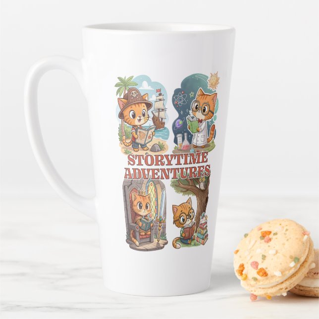Tasse Latte Les Adventures de Storytime (En situation)