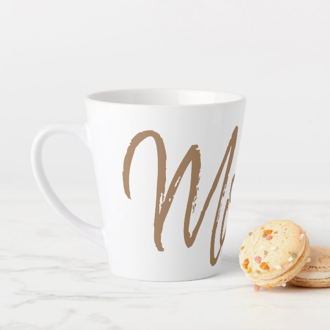 Tasse Latte Les amateurs de café Mocha (En situation)