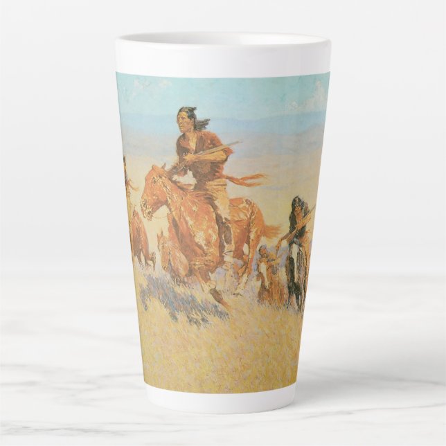 Tasse Latte Les Coureurs de Buffalo, Big Horn Basin de Remingt (Devant)