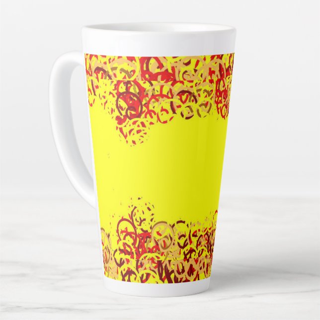 Tasse Latte Les délices du printemps (Angle gauche)